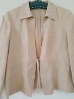 Gerry WEBER, LINNEN JAS T40 (T.38 ALL.), Kleding | Dames, Jasjes, Kostuums en Pakken, Ophalen, Zo goed als nieuw, Beige