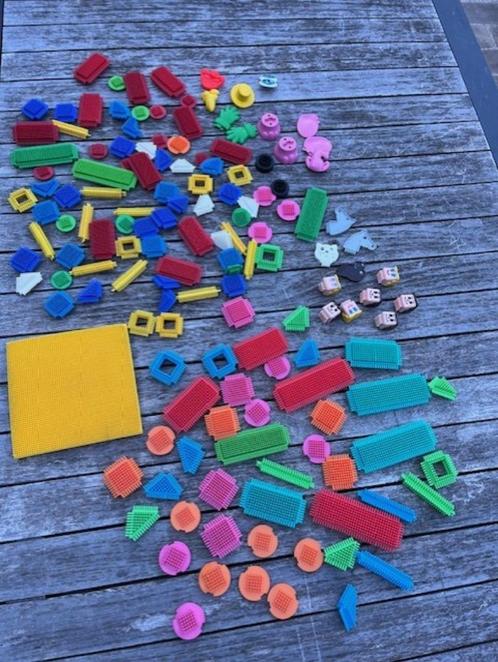 noppers Playskool speelbokken peuters-kleuters, Kinderen en Baby's, Speelgoed | Bouwstenen, Gebruikt, Overige merken, Ophalen of Verzenden