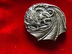 Fiji - World of dragons - 2 x 1 oz AF shaped silver, Timbres & Monnaies, Argent, Enlèvement ou Envoi