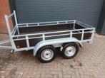 Aanhanger dubbelasser tandemasser 250x130, Ophalen, Zo goed als nieuw