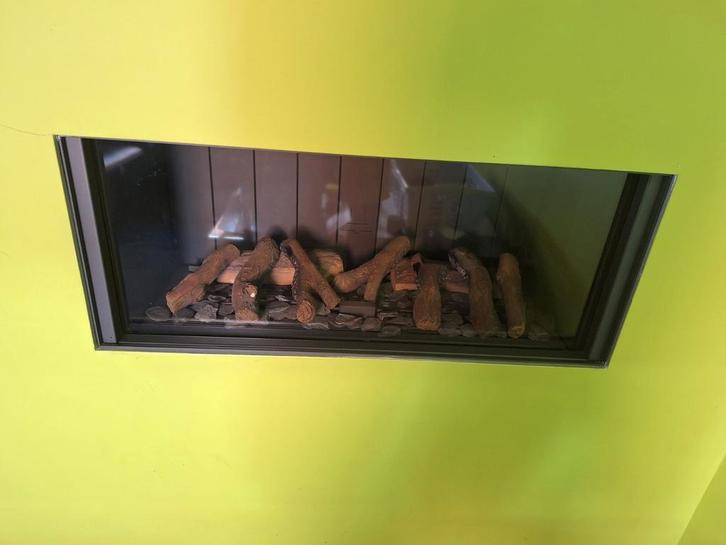 Inbouw gashaard Bellfires, Huis en Inrichting, Haarden, Gebruikt, Gashaard, Ophalen