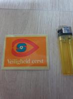 Sticker Veiligheid eerst, Verzamelen, Ophalen of Verzenden