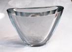 Strombergshyttan Swedish ArtGlass vaasje geëtste gesigneerd., Antiek en Kunst, Antiek | Glaswerk en Kristal, Ophalen of Verzenden