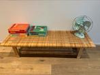 Banc ou table basse IKEA en bois et rotin, Enlèvement, Utilisé, Bois