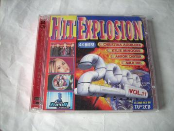 2 CD S - HIT EXPLOSION - 2000 VOL 11, Enlèvement ou Envoi, Comme neuf, Dance
