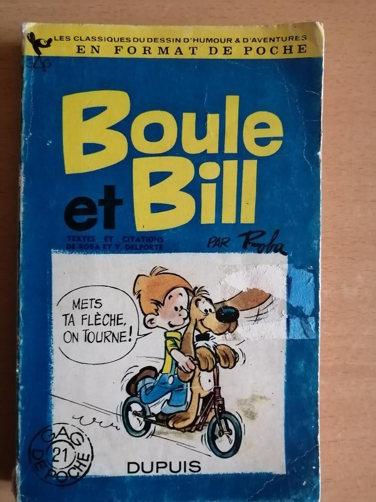 BD Gags de poche Boule et Bill de Jean Roba - édition 1964, Livres, BD, Enlèvement ou Envoi