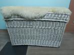 Malle en osier, Maison & Meubles, Accessoires pour la Maison | Coffres, Enlèvement, Utilisé, 50 à 75 cm, 50 à 75 cm