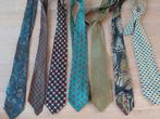 Assortiment merk stropdassen groen en geel, Harrington & Sons, Ophalen of Verzenden, Met patroon, Gedragen