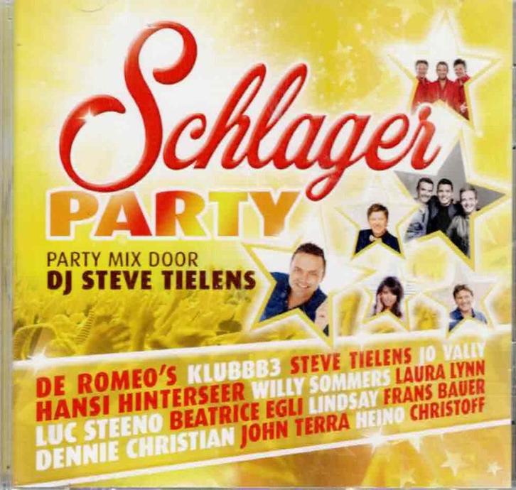cd   -   Steve Tielens – Schlager Party, Cd's en Dvd's, Cd's | Overige Cd's, Ophalen of Verzenden