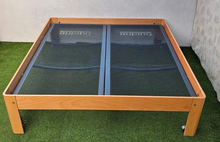 Auping Auronde Bed 180x200cm 48cm Hoog (Seniorenhoogte), Huis en Inrichting, Slaapkamer | Beddengoed, Zo goed als nieuw, Ophalen of Verzenden
