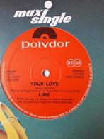 maxi single  LIME  your love ( jaren 80 ), Cd's en Dvd's, Vinyl | R&B en Soul, R&B, Zo goed als nieuw, 1980 tot 2000, Ophalen