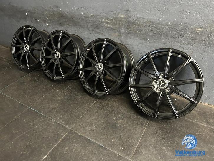 Nieuwe originele Mercedes 18 inch zwarte velgen inclusief TP, Auto-onderdelen, Banden en Velgen, Velg(en), Personenwagen, Nieuw