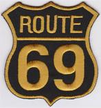 Route 69 stoffen opstrijk patch embleem #5, Motos, Accessoires | Autre, Neuf