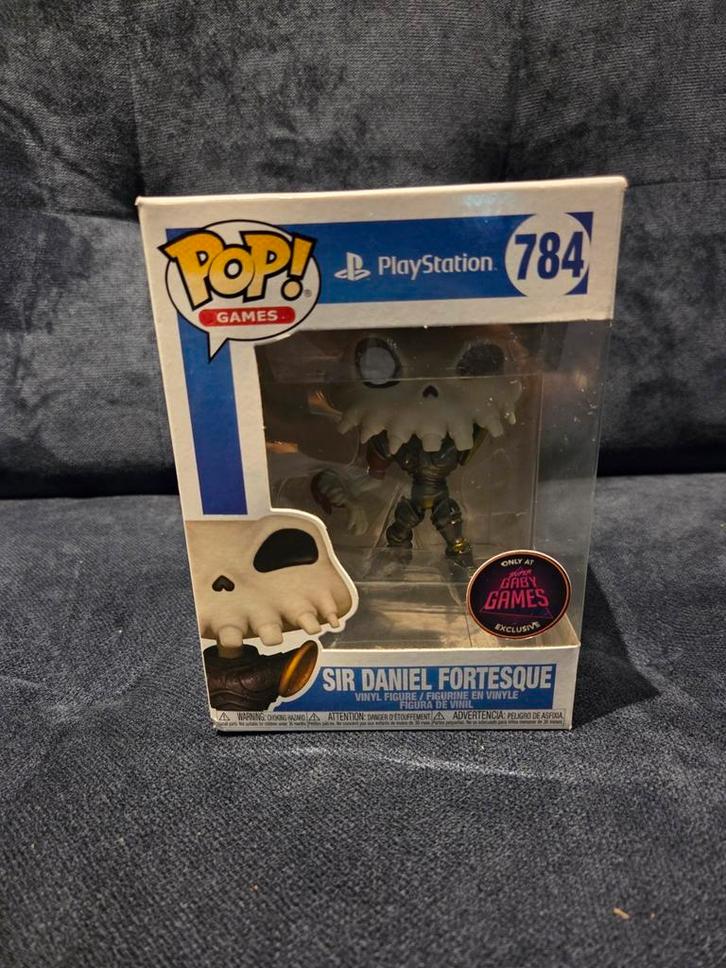 Funko pop Sir Daniel Fortesque 784, Verzamelen, Speldjes, Pins en Buttons, Nieuw, Ophalen of Verzenden