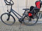 Damesfiets btwin met kinderzitje, Fietsen en Brommers, Fietsen | Dames | Sportfietsen en Toerfietsen, Ophalen, Zo goed als nieuw