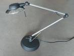 Bureaulamp met 2 scharnierende armen., Metaal, Gebruikt, Ophalen of Verzenden, Moderne