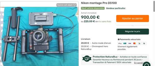 Nikon D5100 MODEL Pro  Appareil photo numérique Reflex 16.2, TV, Hi-fi & Vidéo, Appareils photo numériques, Comme neuf, Reflex miroir