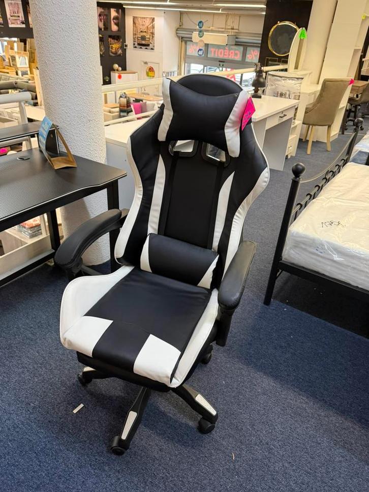 Chaises de bureau gaming, Maison & Meubles, Chaises de bureau, Comme neuf, Chaise de bureau, Noir, Ergonomique, Enlèvement