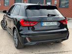 AUDI A1 ✅1.0 S-Line Automaat Benzine Garantie Carplay, Auto's, Achterwielaandrijving, Zwart, 5 deurs, 3 cilinders