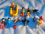 Groot lot Playmobil figuren, dieren en boot, Kinderen en Baby's, Ophalen of Verzenden, Gebruikt