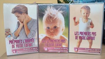 3 VHS Sur l'enfance (NEUVES) beschikbaar voor biedingen