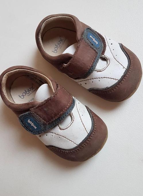 BOBUX Step up - Jolies chaussures brun/blanc - P.19, Enfants & Bébés, Vêtements de bébé | Chaussures & Chaussettes, Utilisé, Garçon ou Fille