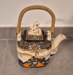 handgeschilderde theepot Satsuma porselein, Antiek en Kunst, Ophalen