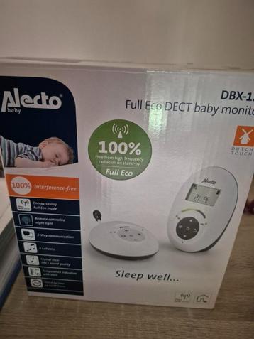 Alecto Babyfoon DBX-112, Enlèvement, Comme neuf, 250 mètres ou plus, Fonction Répondeur