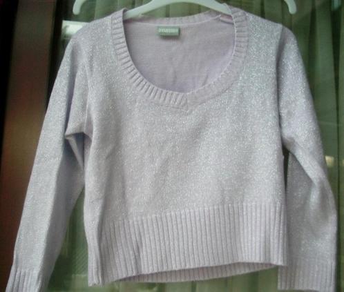 Paarse truitje met glittereffect van 3-suisses maat 38-40, Kleding | Dames, Truien en Vesten, Gedragen, Maat 38/40 (M), Paars