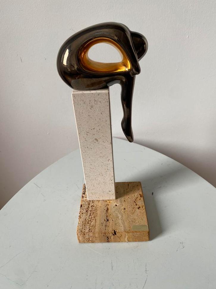 Galos vintage sculptuur, Antiek en Kunst, Kunst | Designobjecten