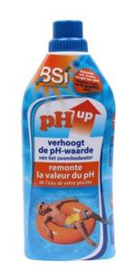 ph up verhoogt de ph van het zwembadwater, Ophalen