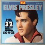 Elvis Presley Vinyl "his 32 best songs", Verzenden, Zo goed als nieuw, 12 inch, Poprock