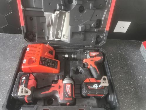 Coffret visseuse Milwaukee M18, Doe-het-zelf en Bouw, Gereedschap | Boormachines, Zo goed als nieuw, Ophalen of Verzenden
