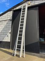 Petry RZV 3x16 alu ladder 9,75m (professioneel), Doe-het-zelf en Bouw, Ladders en Trappen, Gebruikt, Verzenden, Ladder, Opvouwbaar of Inschuifbaar