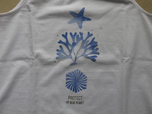 Een topje Protect my blue planet, 158cm, NIEUW, Kinderen en Baby's, Kinderkleding | Maat 158, Nieuw, Meisje, Shirt of Longsleeve