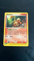 Pokemonkaart, Naam: Growlithe, Serienummer: 65/100., Hobby en Vrije tijd, Verzamelkaartspellen | Pokémon, Ophalen of Verzenden