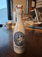 Bouteille en gres Br Bavaro belge Bruxelles, Verzenden, Gebruikt, Flesje(s), Overige merken