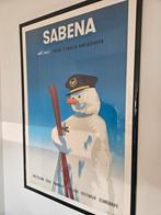 Originele Sabena affiche jaren 1950, Verzamelen, Posters, Ophalen of Verzenden, Zo goed als nieuw