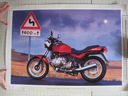 Poster BMW Mystic R100R, Verzamelen, Posters, Zo goed als nieuw, Overige onderwerpen, Deurposter of groter, Rechthoekig Liggend