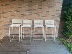 4 stijlvolle barkrukken, Huis en Inrichting, Barkrukken, Ophalen, Gebruikt, Met voetsteun, 90 cm of meer