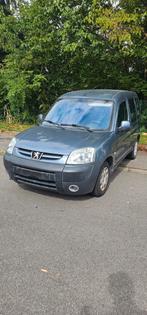 Peugeot Partner 1.4 benzine / airco, Zwart, Blauw, Handgeschakeld, 5 deurs