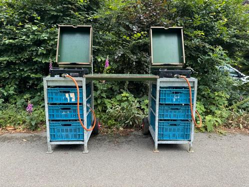 Mobiele buitenkeuken op butaangas, Tuin en Terras, Buitenkeukens, Gebruikt, Gas, Vrijstaand, Ophalen