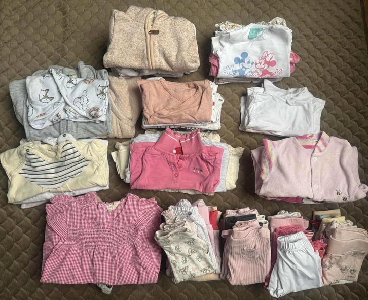 Pakket meisjeskleding maat 62, Kinderen en Baby's, Babykleding | Baby-kledingpakketten, Maat 62, Ophalen