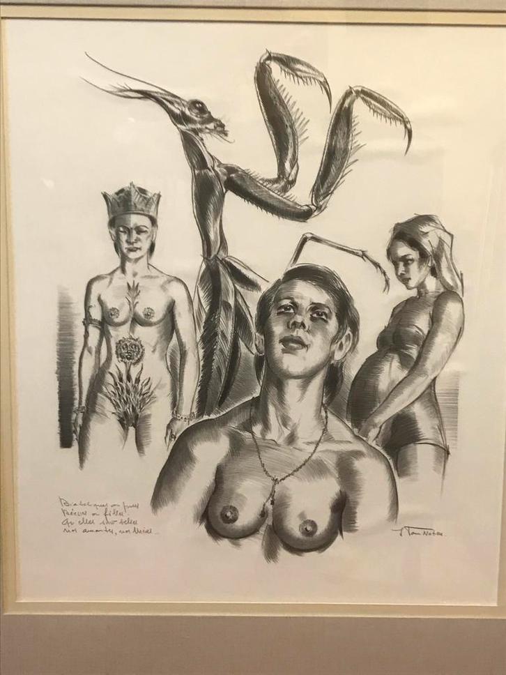 Jean Van Noten verschillende prachtige werken, Antiek en Kunst, Kunst | Tekeningen en Fotografie