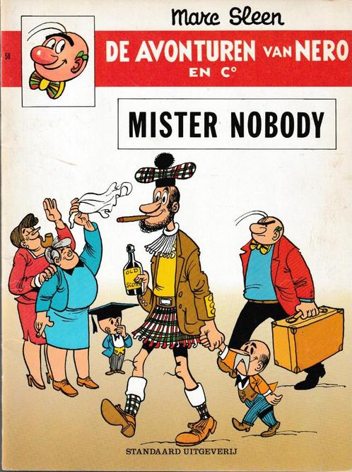Strip - De avonturen van Nero nr. 58 - Mister Nobody., Livres, BD, Enlèvement ou Envoi