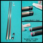 Carbon Fiber C67,5 - 11mm toppen voor Longoni VP2 / Nieuw, Ophalen of Verzenden, Nieuw, Keu of Ballen