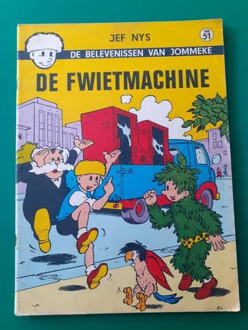 JOMMEKE De fwietmachine nr 51       1ste druk  Prijs: € 4 beschikbaar voor biedingen