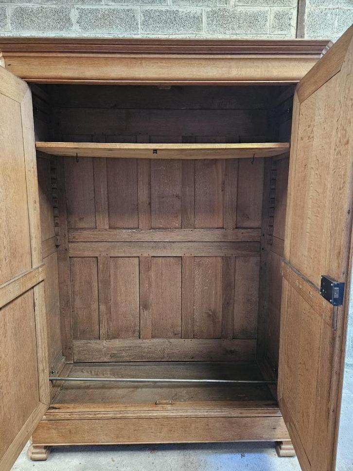 Eikenhouten kledingkast, Huis en Inrichting, Kasten | Dressoirs, Zo goed als nieuw, 50 tot 75 cm, Eikenhout, Ophalen