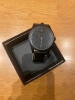Montre homme neuve, bracelet cuir noir, OOZOO, Overige materialen, Leer, Polshorloge, Nieuw