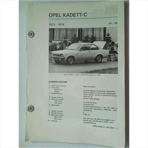Opel Kadett C Vraagbaak losbladig 1973-1974 #2 Nederlands, Livres, Autos | Livres, Utilisé, Opel, Enlèvement ou Envoi